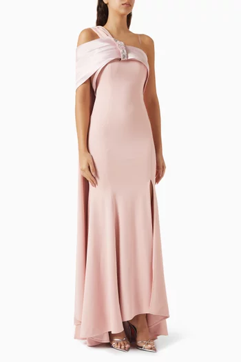 Asymmetrical Maxi Dress