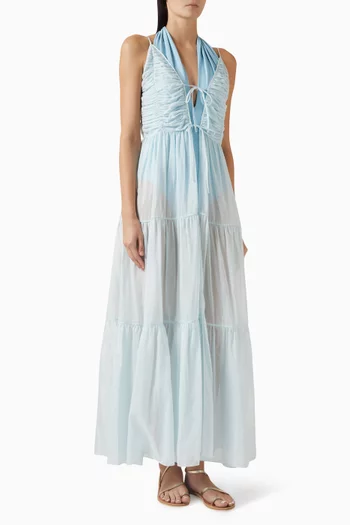 Maeve Maxi Dress in Cotton-silk