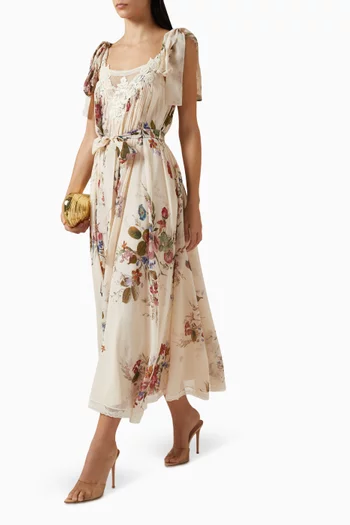 فستان بيشنس بتصميم سهل الارتداء مزيج