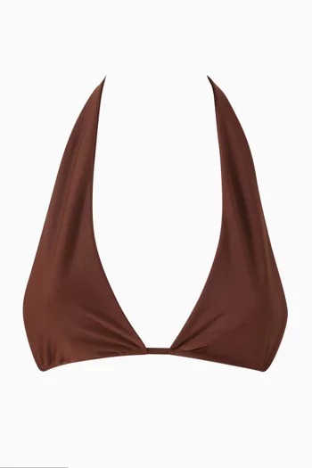 قطعة بيكيني علوية كيارا قماش غير لامع