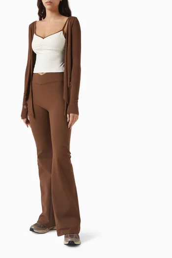 بلوزة باليرينا بتصميم ملفوف مزيج مايكرو مودال