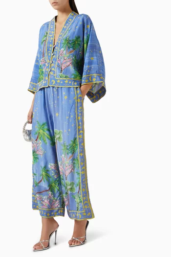 بلوزة نوتشه مزيج فيسكوز