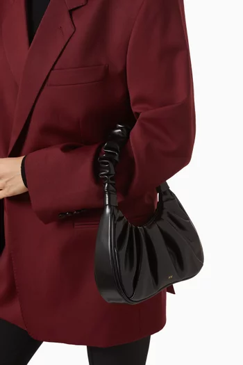 حقيبة كتف هوبو غابي بكشكش جلد نباتي