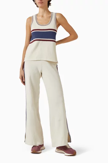 بلوزة أديسا فيلدي بلا أكمام نسيج