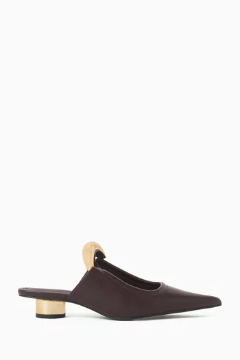 Helena Mules in Vegan Leather