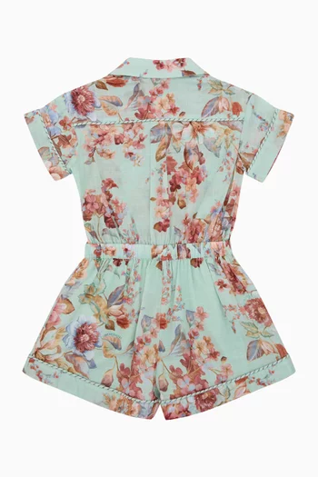 Awaken Pocket Playsuit in Cotton