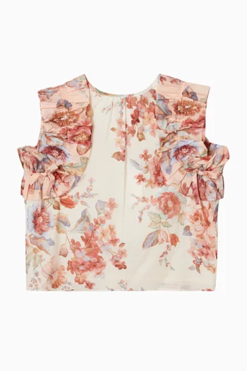 بلوزة اويكن قطن