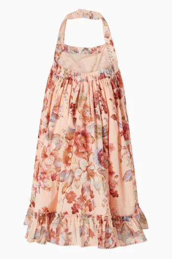 Awaken Halterneck Dress in Cotton