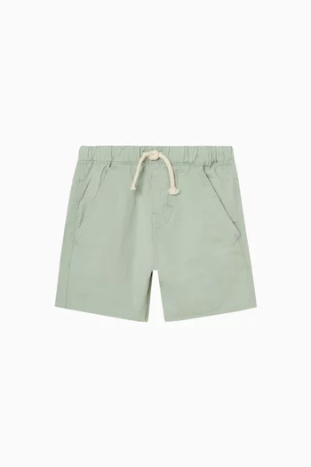 Drawstring Shorts in Cotton