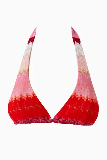 قطعة بيكيني علوية إليانور بحمالة حول الرقبة