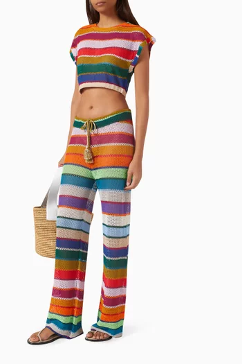 بلوزة ريني قصيرة