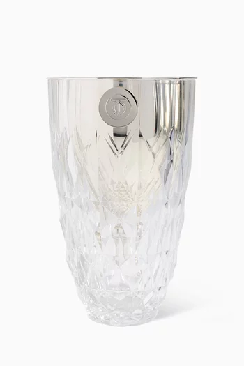 Touch Of Oud Crystal Burner - Clear Silver