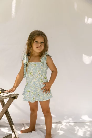 Lola All-over Floral-print Swimsuit