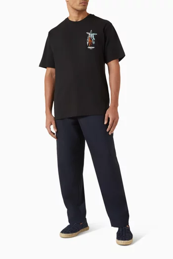 تي شيرت قطن كينزو × فوتورا 2000