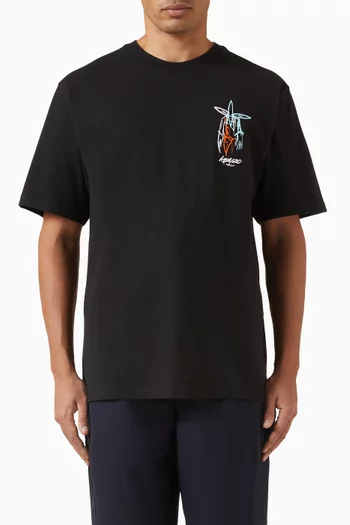 تي شيرت قطن كينزو × فوتورا 2000