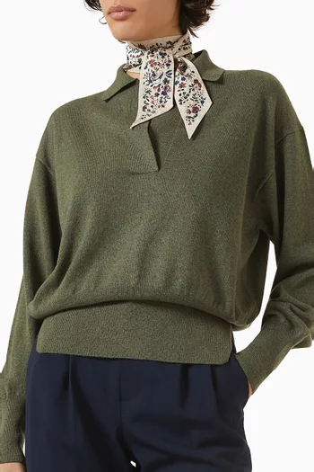 وشاح بنقشة أروندل جاردين حرير