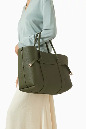 Large Ghiera Shopper Bag in Leather