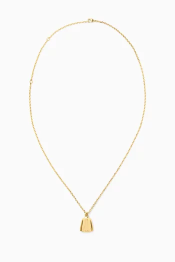 Spagna Jacket Necklace in Brass