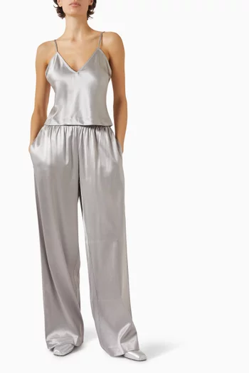  بلوزة كاميسول ستان ثقيل الوزن