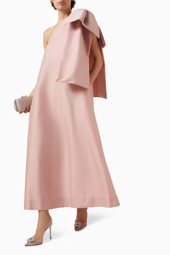 Winnie Maxi Dress in Taffeta