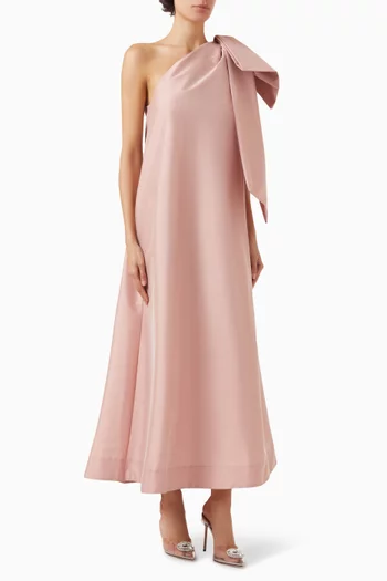 Winnie Maxi Dress in Taffeta