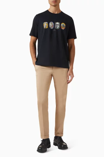 Logo-print T-shirt in Cotton