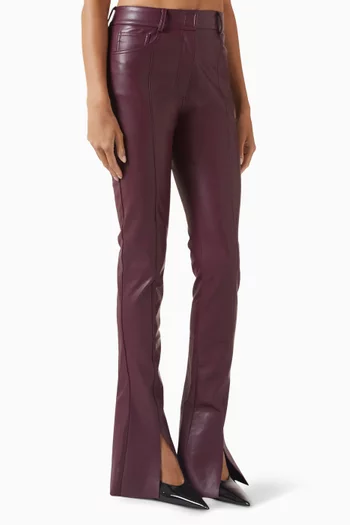 Spat Jeans in Vegan Leather