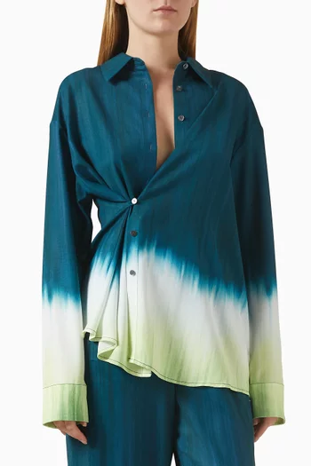 قميص فيلت بألوان متدرجة