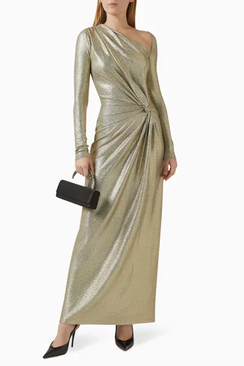 فستان سايرا طويل جيرسيه