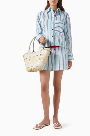 Buddy Oversized Shirt in Cotton Poplin