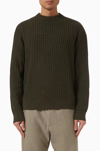 Crewneck Sweater in Cotton