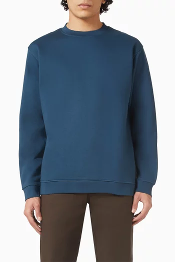 Crewneck Sweatshirt in Cotton-fleece