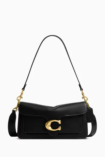 حقيبة كتف تابي 26 جلد بملمس حُبيبي