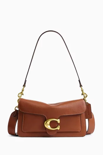 حقيبة كتف تابي 26 جلد بملمس حُبيبي