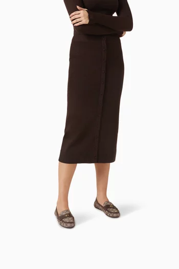 Sculpted C Driver Shoes in Signature Jacquard