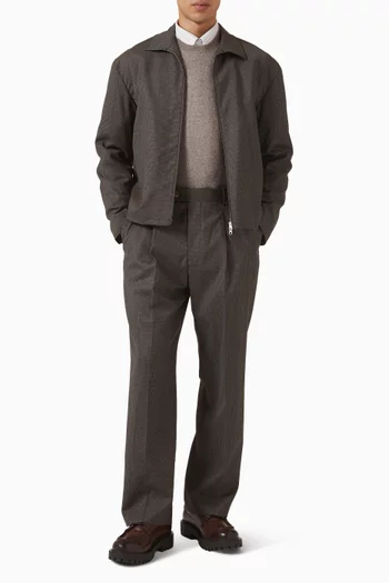 بنطال أنرنور صوف