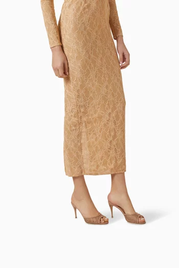 Guido 85 Mules in Leather