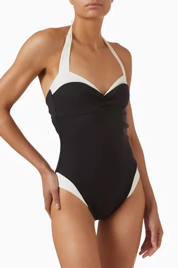 Côte d'Azur One-piece Swimsuit in PYRATEX®