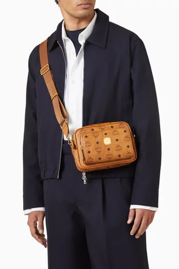 Aren Crossbody Bag in Visetos Monogram Canvas