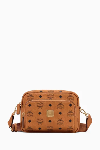 Aren Crossbody Bag in Visetos Monogram Canvas