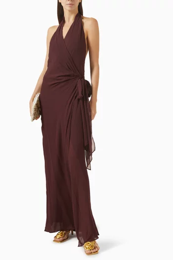 Soneva Wrap Maxi Dress