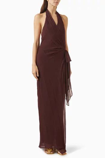 Soneva Wrap Maxi Dress
