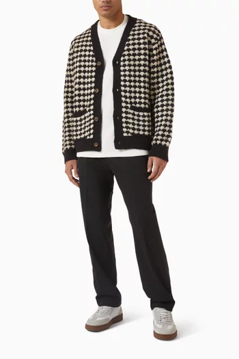 Walker Cardigan in Wool-blend