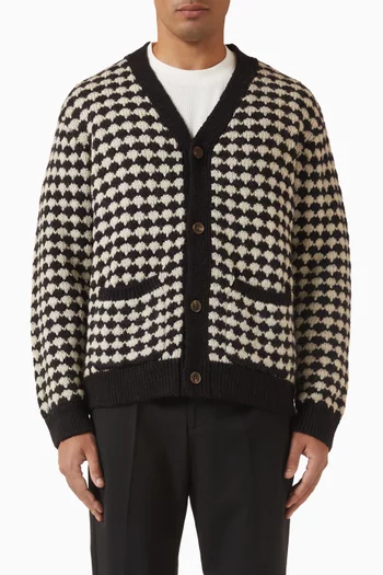 Walker Cardigan in Wool-blend