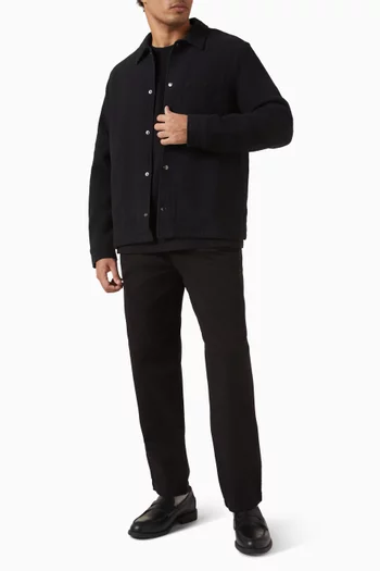 Romer Overshirt in Crinkle Cotton