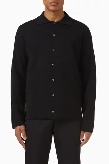 Knitted Shirt in Cashwool®