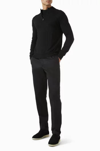 Half Zipper Sweater in Cashwool®