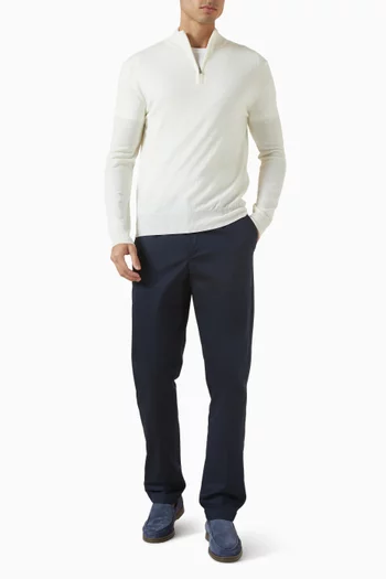 Half Zipper Sweater in Cashwool®