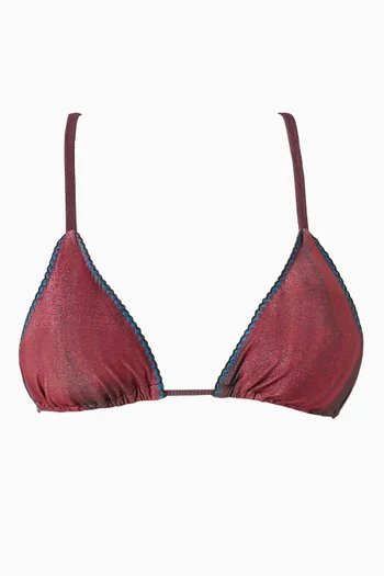 قطعة بيكيني علوية الين مطرزة