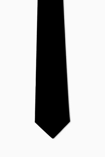 ربطة عنق بشعار الماركة جاكار حرير